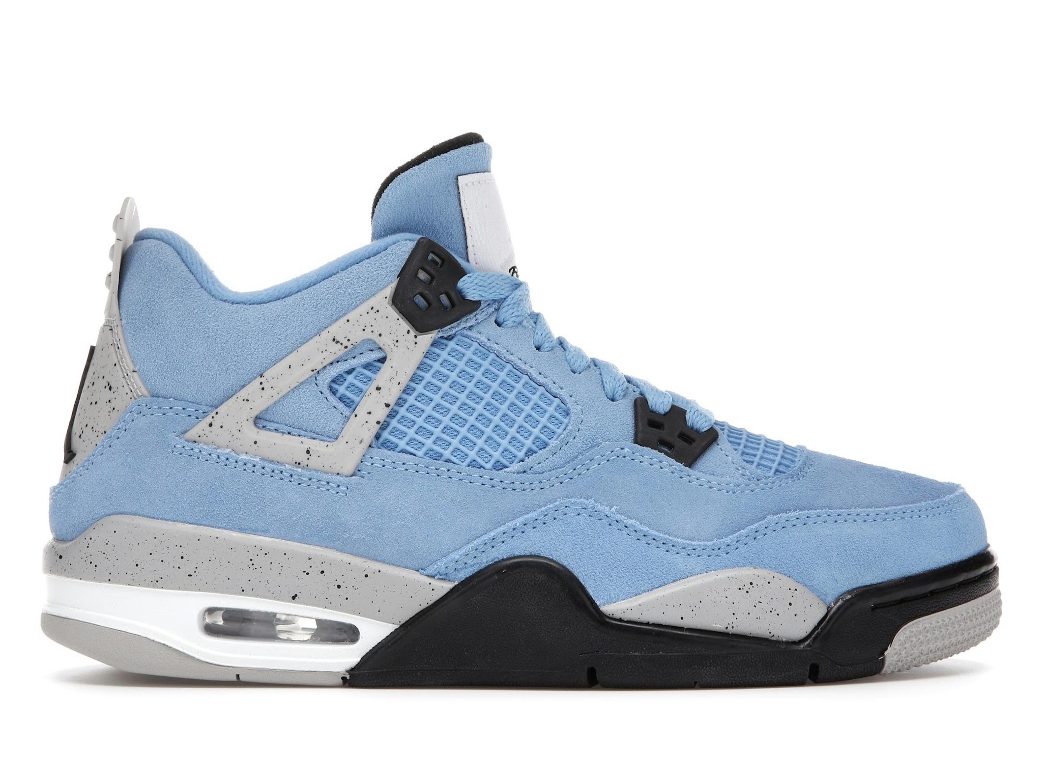 Minomog Jordan 4 Retro “University Blue” GS 408452-400