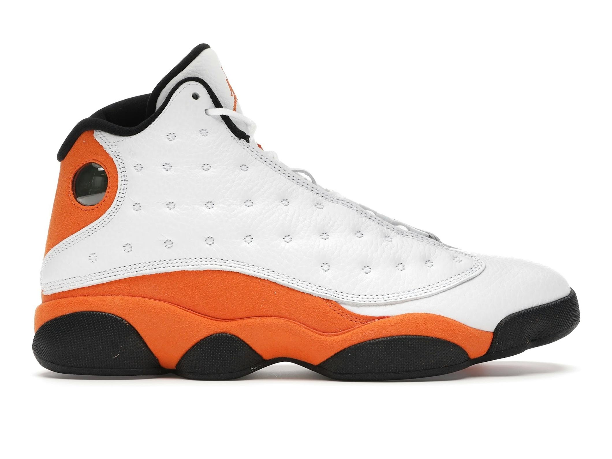 Minomog Jordan 13 Retro “Starfish” 414571-108 | White / Black / Starfish