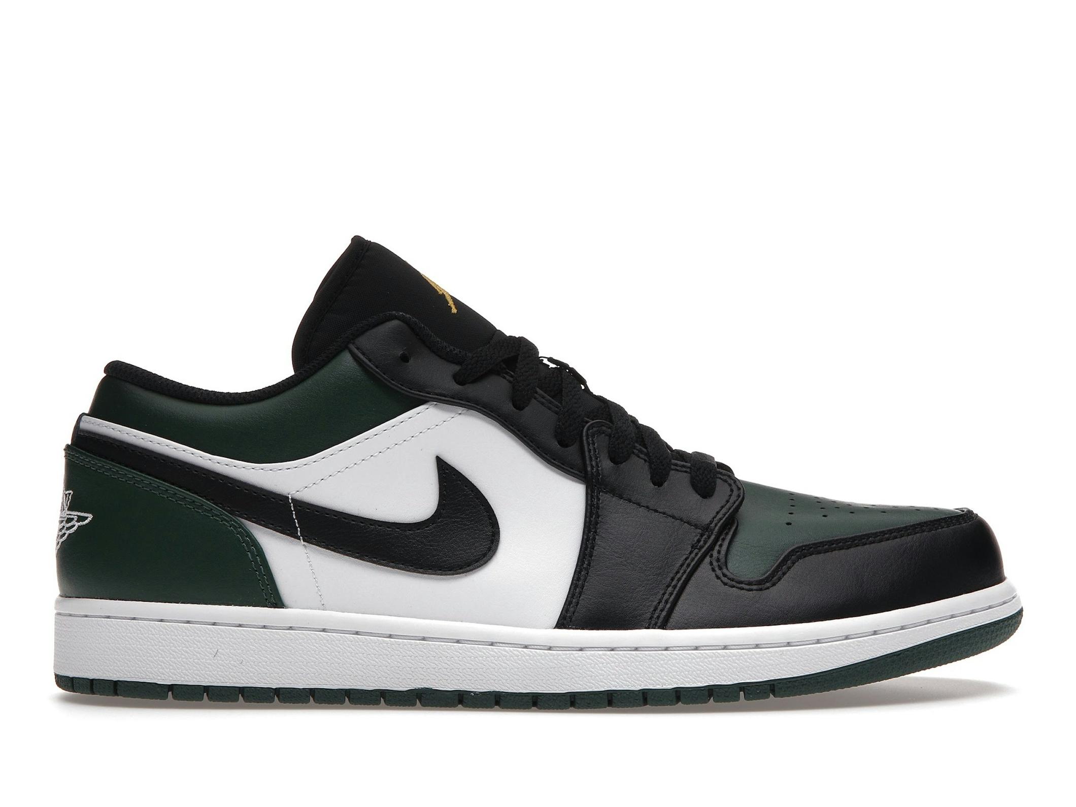 Minomog Jordan 1 Low “Green Toe” 553558-371 | Noble Green / White / Black