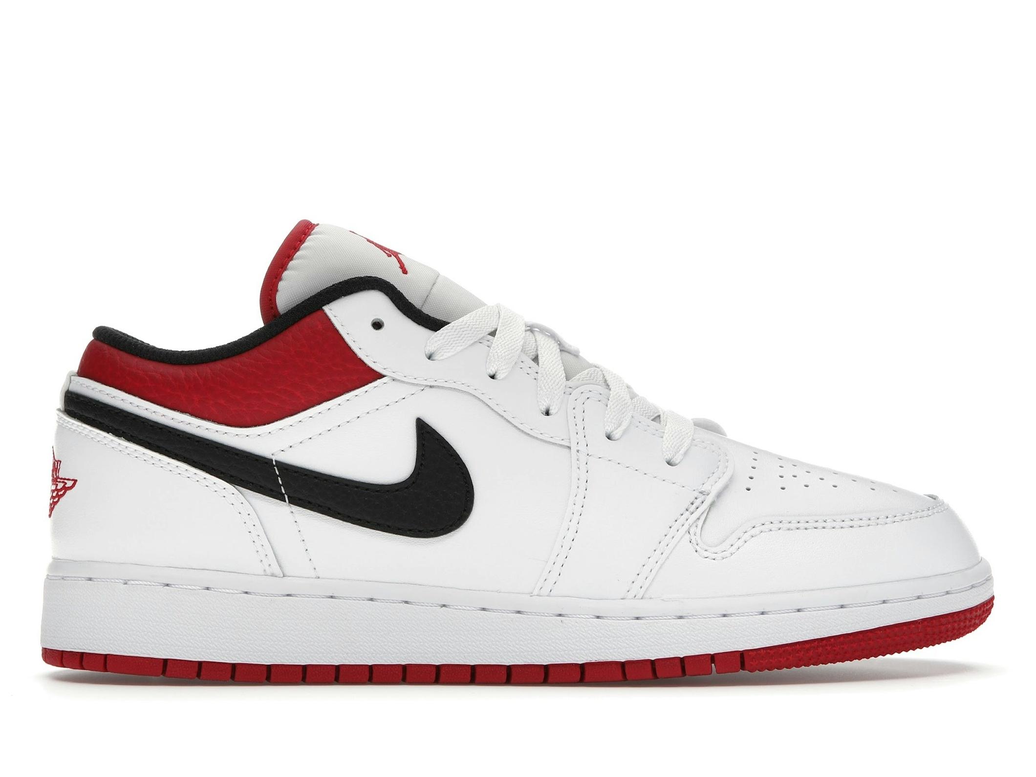 Minomog Jordan 1 Low “White Gym Red” GS 553560-118 Review