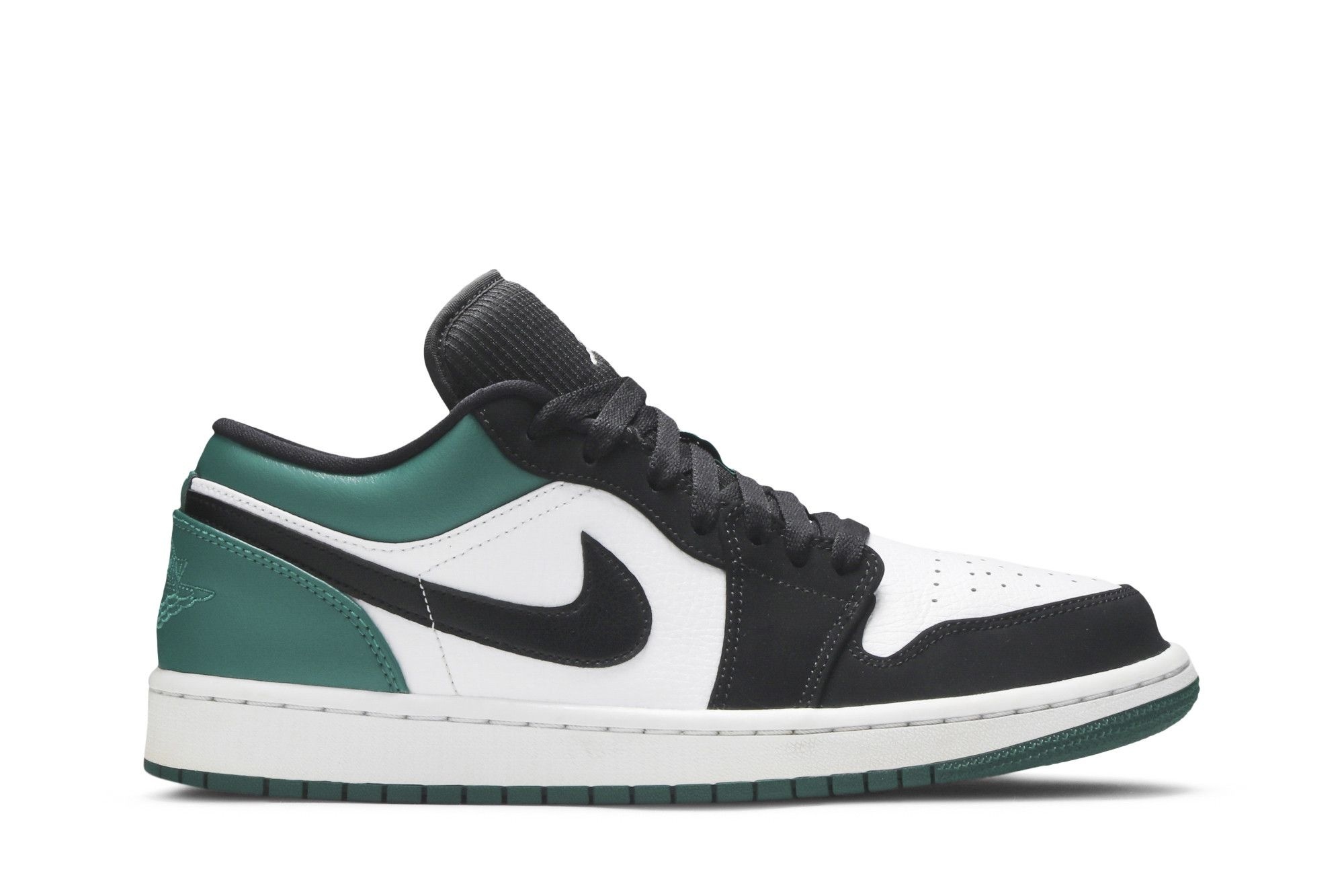 Minomog Jordan 1 Low White Black Mystic Green 553558-113
