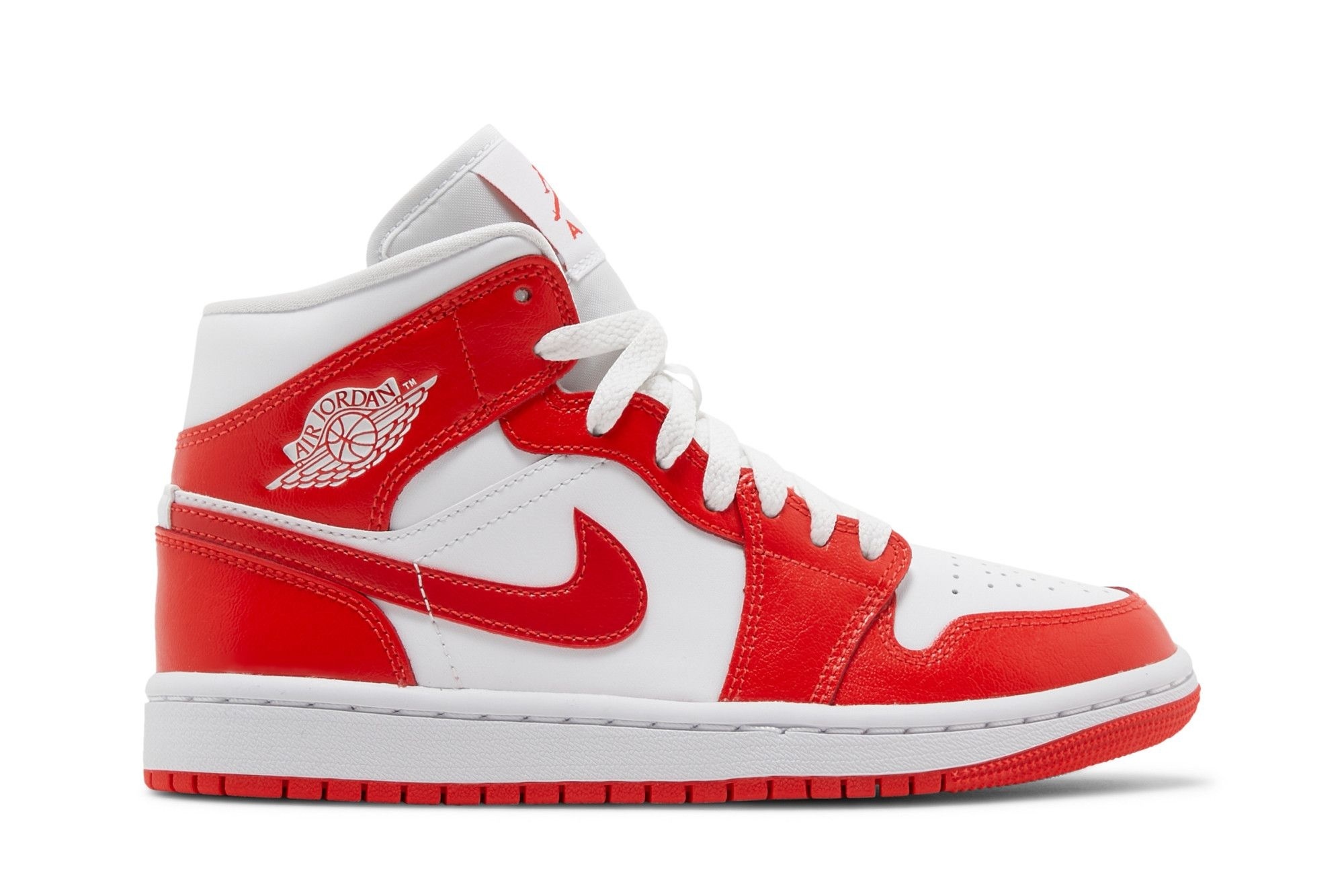 Minomog Jordan 1 Mid Syracuse Women’s BQ6472-116 Retro Sneakers