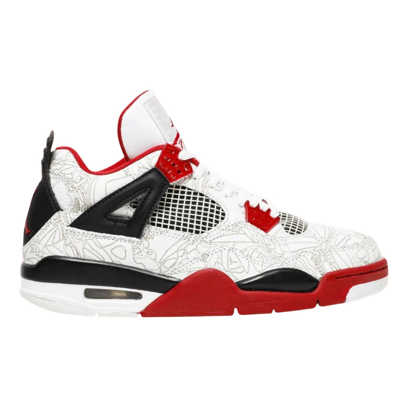 Minomog Air Jordan 4 Laser Basketball Sneakers