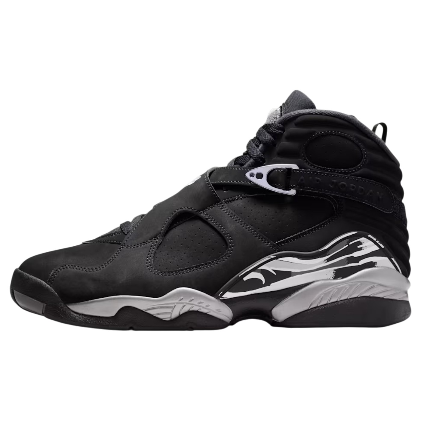 Minomog Air Jordan 8 Retro Chrome Basketball Sneakers