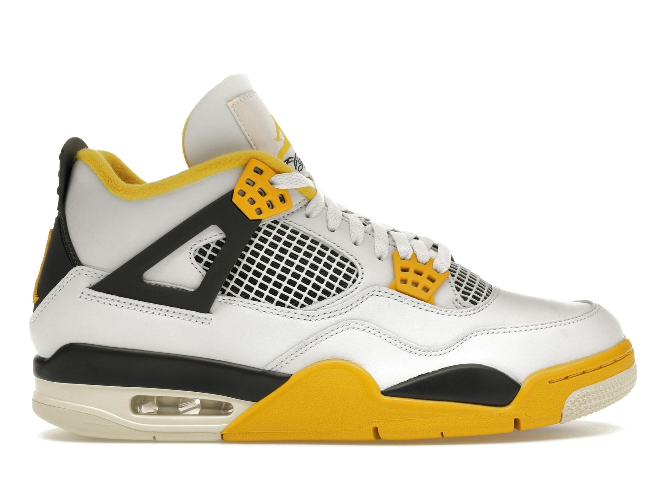 Minomog Jordan 4 Retro “Vivid Sulfur” AQ9129-101 | White/Vivid Sulfur/Anthracite