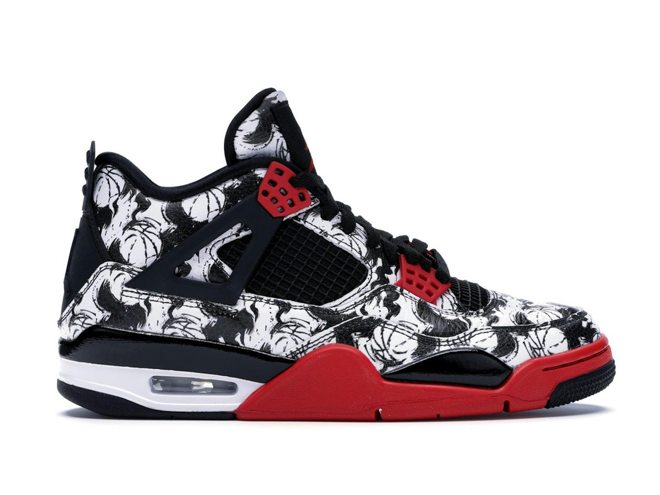 Minomog Jordan 4 Retro “Tattoo” BQ0897-006 | Black / Fire Red / White