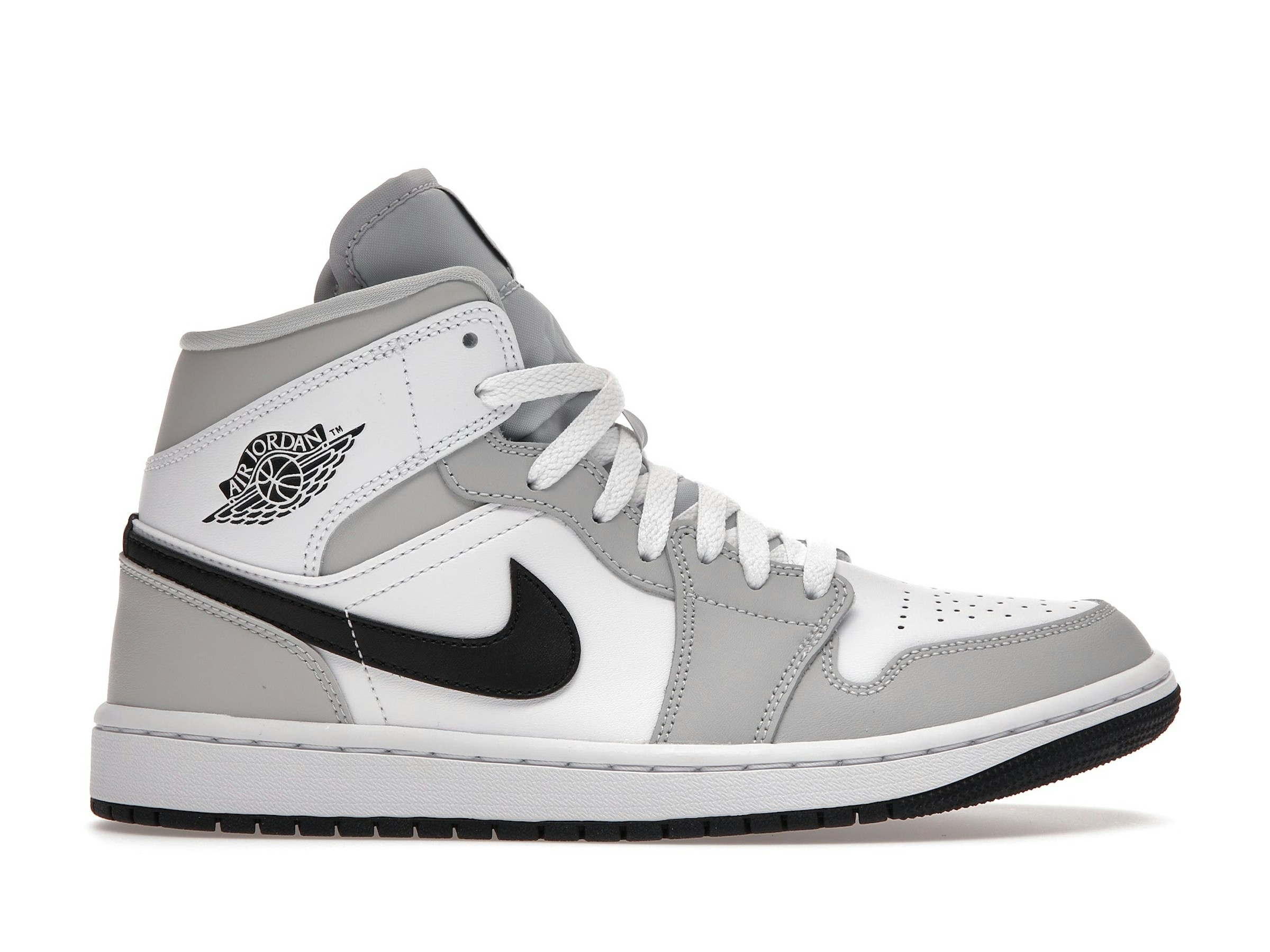 Minomog Jordan 1 Mid Light Smoke Grey Women’s BQ6472-015