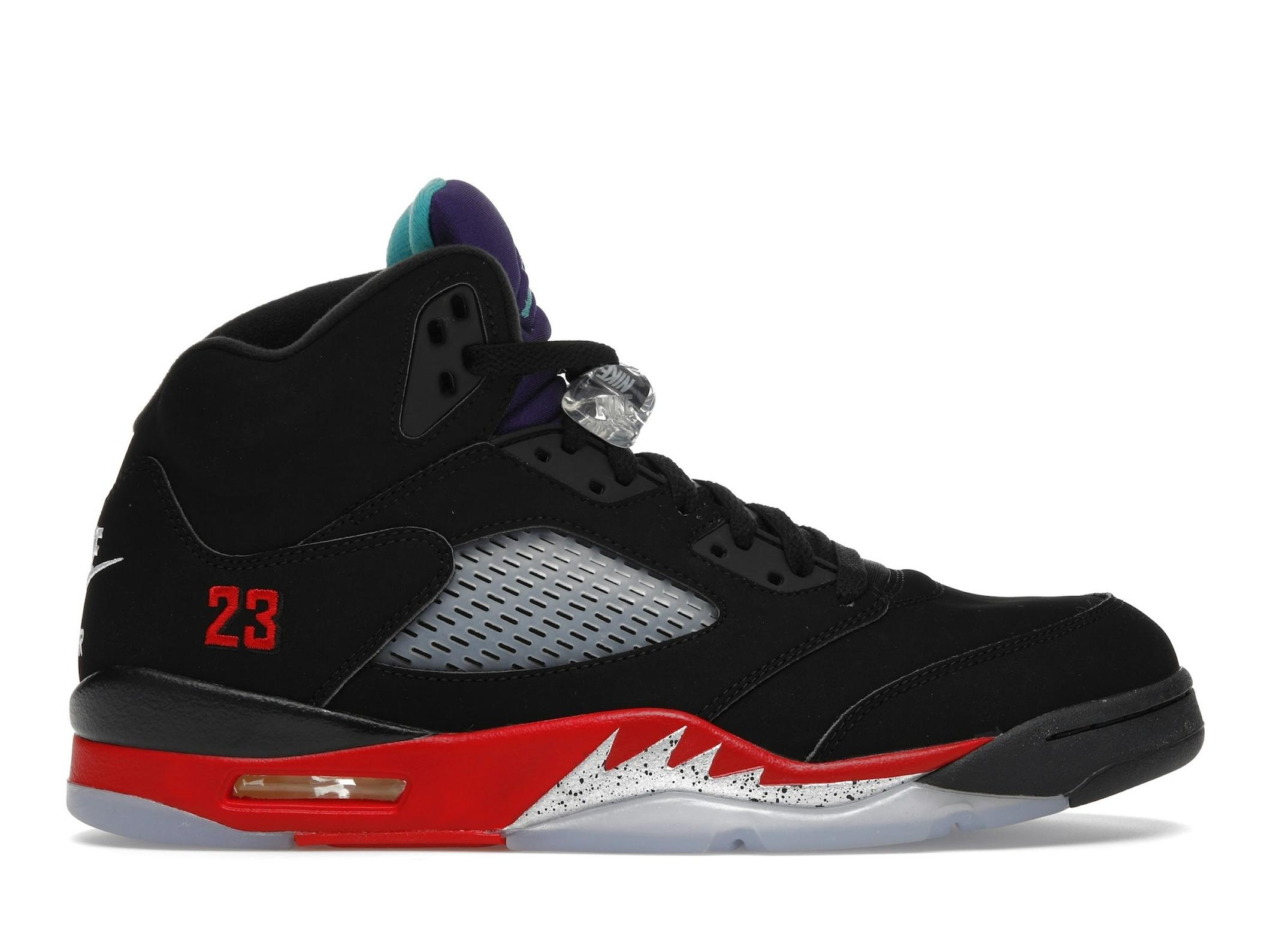 Minomog Jordan 5 Retro “Top 3” CZ1786-001 | Black/Fire Red