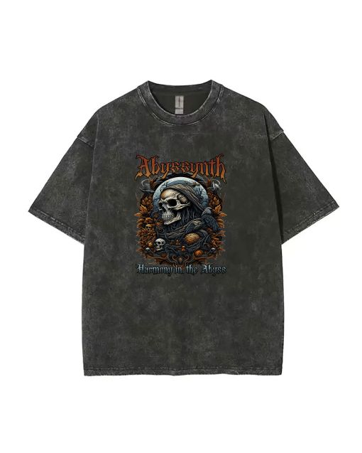 Abyssynth Unisex Teen T-Shirt - Summer School & Weekend Casual Wear | Gift for Birthdays & Holidays | Men's Flannel & Oversized Style