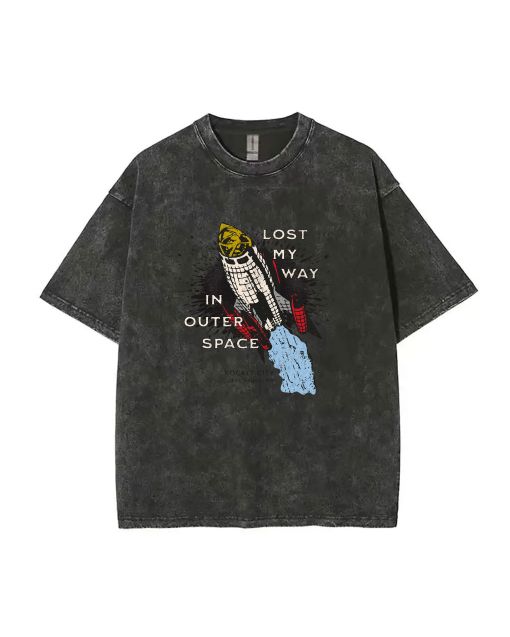 Rocket City Unisex Teen T-Shirt - Summer Casual Wear for School & Weekends | Perfect Gift for Birthdays & Holidays | Men's Flannel & Oversized Style