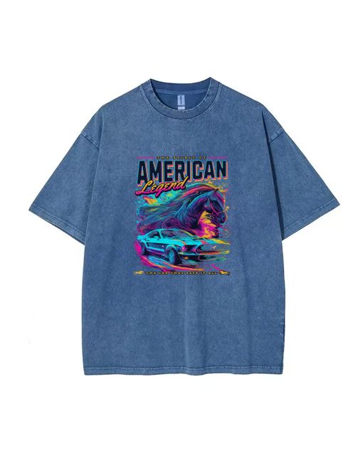 American Legend Unisex Teen T-Shirt - Summer Casual Wear for School & Weekends | Birthday & Holiday Gift | Men's Flannel & Oversized Style