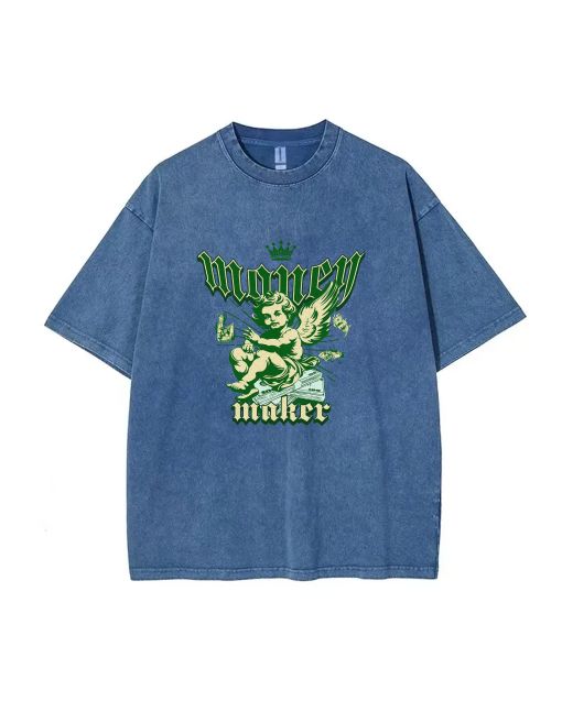 The Angel Money Maker Unisex Teen T-Shirt - Casual Summer Wear for School & Weekends | Birthday & Holiday Gift | Men's Flannel & Oversized Style