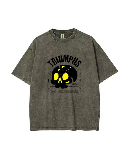 Resilient Triumph Unisex Teen T-Shirt - Casual Summer School & Weekend Wear | Men's Oversized Flannel Style | Birthday & Holiday Gift