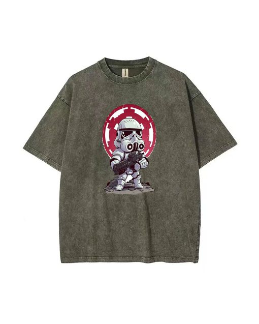 Stormtroope Mineral Wash T-Shirt | Unisex Teens Beach Shirt | Cool & Classic T-Shirt for Casual Wear, School, Summer, Holidays | Great Gift!