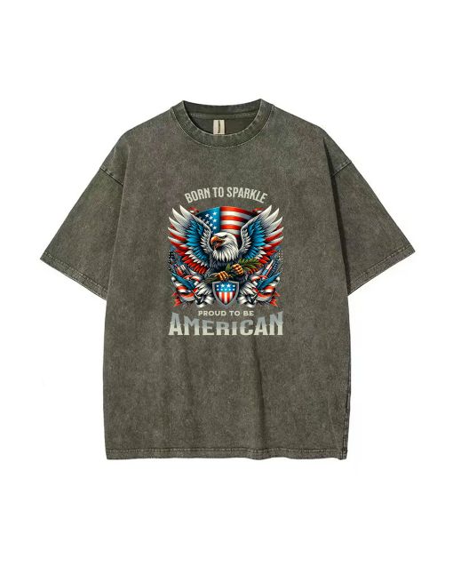 To Be America Unisex Teen T-Shirt - Casual Summer Wear for School & Weekends | Birthday & Holiday Gift | Men's Flannel & Oversized Style