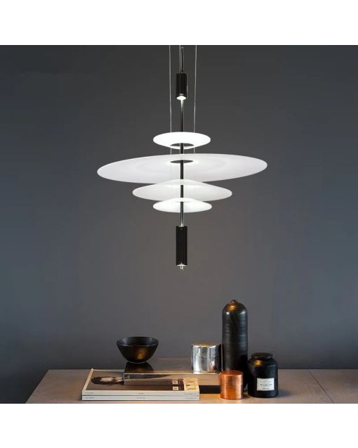 Nordic Designer LED Ceiling Chandelier Acrylic Dining Living Room Center Table  Kitchen Pendant Lamp Home Decor Lighting Fixture