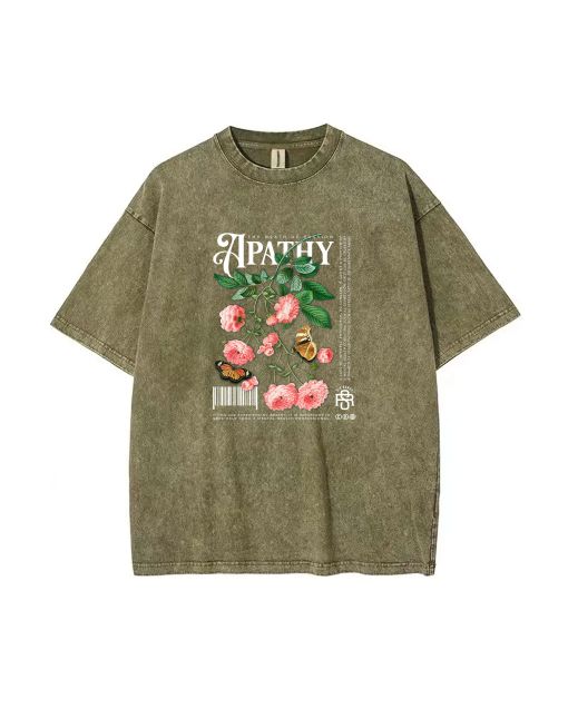 Apathy Unisex Teen T-Shirt - Summer Casual Wear for School & Weekends. Birthday & Holiday Gift - Men's Flannel & Oversized Style