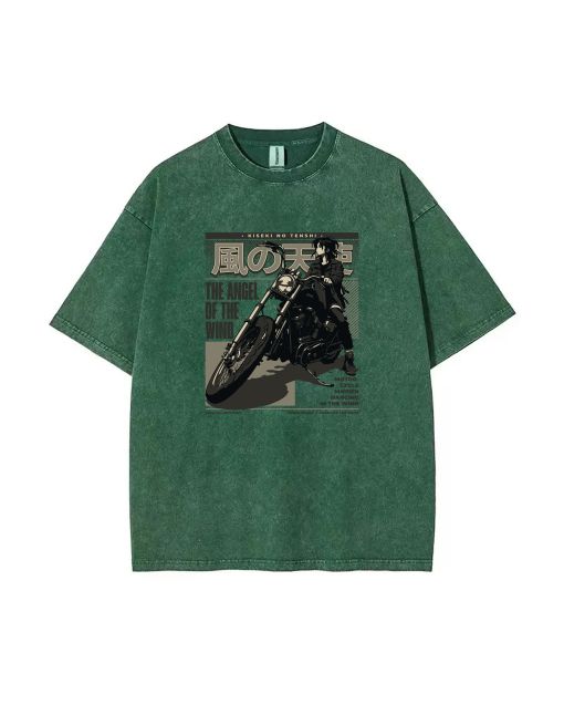 Angel Of the Wind Unisex Teen T-Shirt - Summer Casual for School & Weekends, Birthday & Holiday Gift | Men's Flannel & Oversized Style