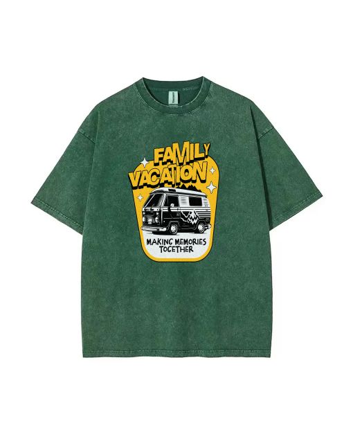 Family Vacation Unisex Teen T-Shirt - Summer Casual Wear for School & Weekends | Birthday & Holiday Gift | Men's Flannel & Oversized Style