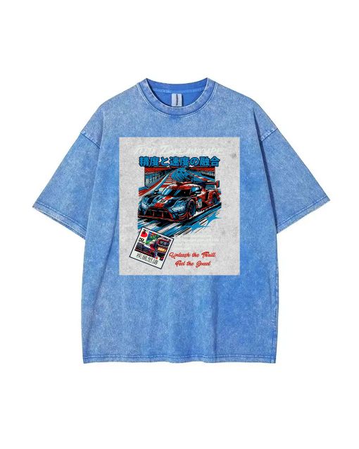 Dreamscape Mineral Wash T-Shirt - Unisex Beach Shirt for Cool and Classic Look | Perfect for Casual Wear, School, and Summer | Great Gift for Teens