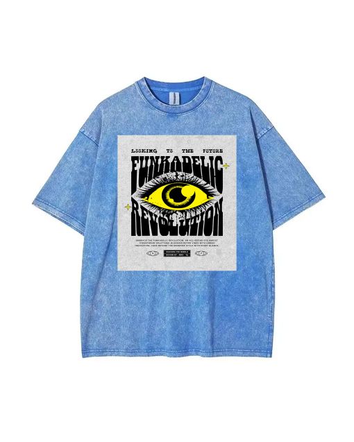 Funkadelic Revolution Unisex Teen T-Shirt - School & Weekend Summer Casual Wear | Flannel & Oversized Style | Ideal Birthday & Holiday Gift