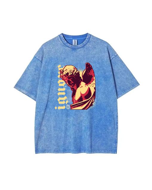 Ignore Statue Streetwear Teen T-Shirt | Summer Casual School & Weekend Wear | Birthday & Holiday Gift | Men's Flannel & Oversized Style