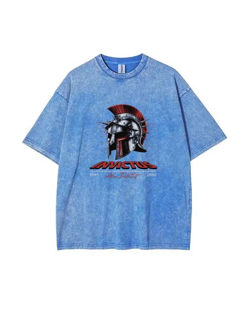 Invictus Teen T-Shirt - Summer Casual Wear for School & Weekends | Perfect Birthday & Holiday Gift | Unisex Men's Flannel & Oversized Style