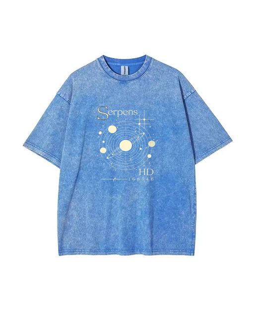 Serpens Costellation Unisex Teen T-Shirt - Casual Summer School & Weekend Wear | Flannel & Oversized Style for Men | Birthday & Holiday Gift