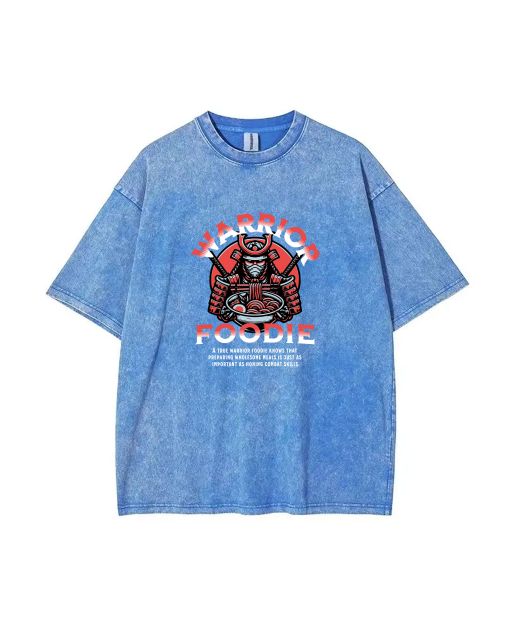 "Warrior Foodie T shirt Design Unisex Teen T-Shirt - School & Weekend Casual Wear | Birthday & Holiday Gift | Men's Flannel & Oversized Style"