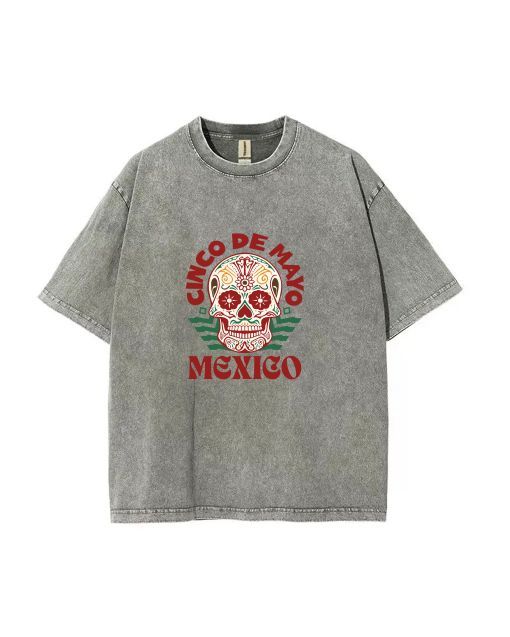 Mexico Unisex Teen T-Shirt - Versatile Summer Casual for School & Weekends | Birthday & Holiday Gift | Men's Flannel & Oversized Style