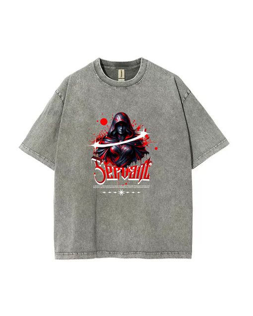 Servant Unisex Teen T-Shirt - Summer Casual Wear | School & Weekend Outfit | Perfect Gift for Birthdays & Holidays | Men's Flannel & Oversized