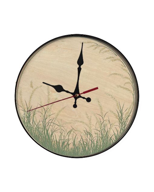 Custom Containing windblown, Wooden Wall Clock for Home Decor in Living Room, Kitchen and Kid Decorations Gifts