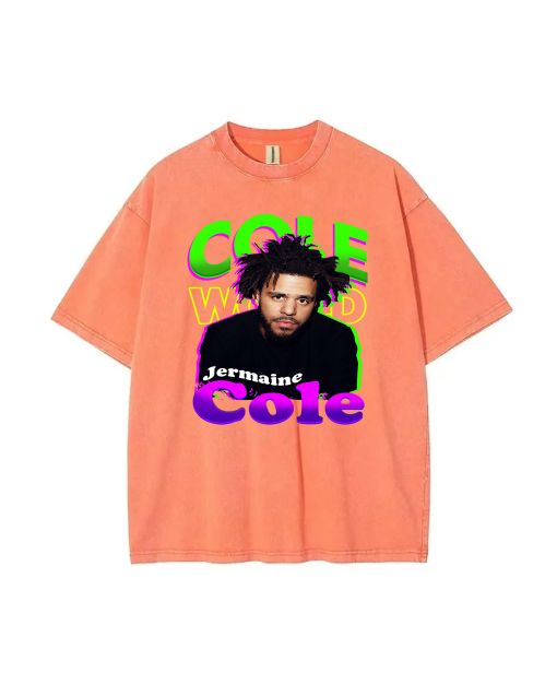 j-col Mineral Wash T-Shirt - Cool Beach Shirt for Unisex Teens | Casual & Classic T-Shirt for Summer, Holidays & School | Gift Idea