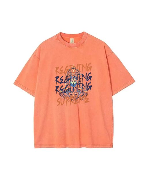 Regining Supreme Unisex Teen T-Shirt - Summer Casual School & Weekend Wear | Birthday & Holiday Gift | Men's Flannel & Oversized Style