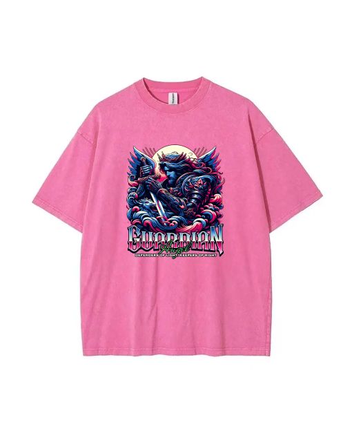 Guardian Angel Unisex Teen T-Shirt - Casual Summer School & Weekend Wear | Birthday & Holiday Gift | Men's Flannel & Oversized Style