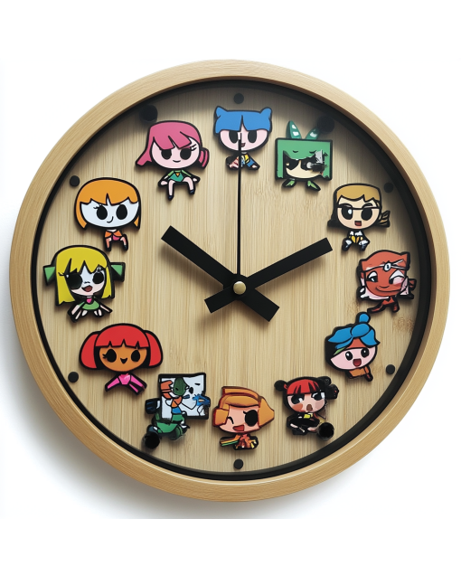 Powerpuff Girls 2 Custom Wall Clock - Perfect for Stylish Home Decor & Timekeeping, Ideal for Fans, Gift Shoppers & Interior Designers!