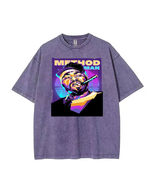 METHOD MAN Mineral Wash T-Shirt - Unisex Cool Beach Shirt for Casual Wear & Gifting | Classic Tee for Teens | Summer & Holiday Essential