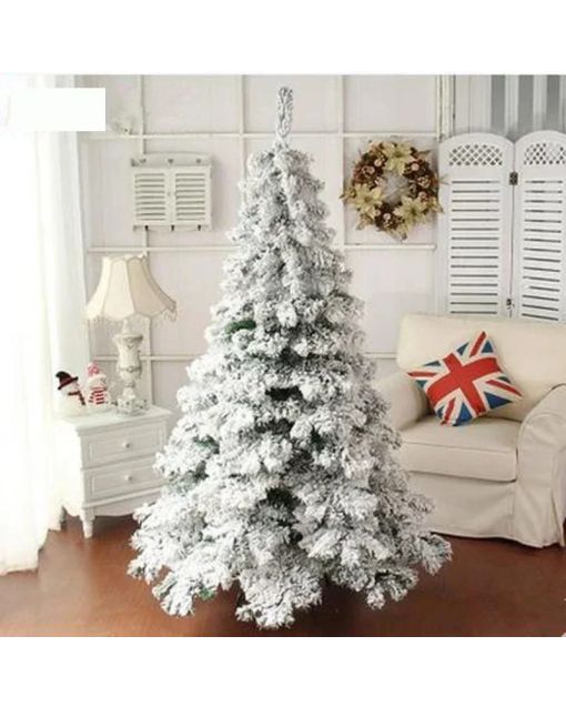 Large White Snow PVC Christmas Tree Xmas Trees for Holiday Indoor Outdoor Party Market Decoration & Christmas Decoration