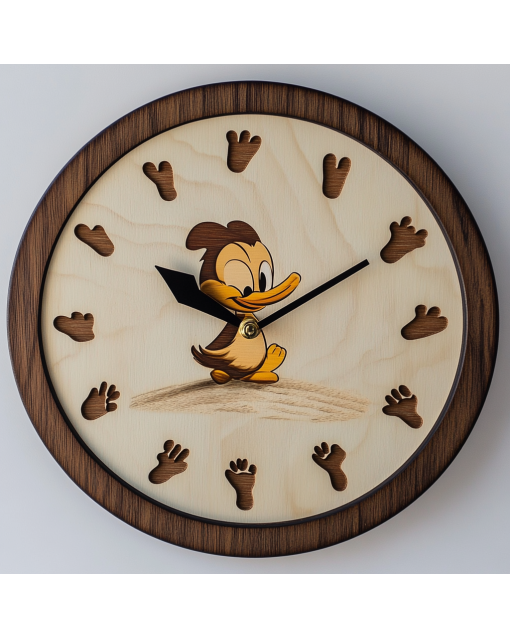 Tweety Bird Custom Wall Clock - Stylish Home Decor & Functional Timekeeping for Fans & Gift Shoppers - Housewarming, Holidays, Living Room Accent