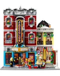 Jazz Club Modular Building Block Set – Live Music Nightlife Architecture Toy