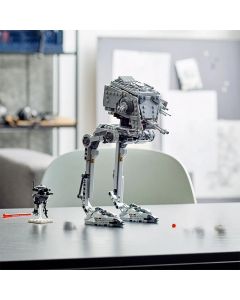 AT-ST Walker Building Set - Hoth Battle Scout | Imperial Two-Legged Vehicle with Minifigures for Kids & Adults