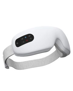 Smart Electric Eye Massager Glasses – Foldable USB Rechargeable Eye Care with Air Pressure, Heat & Bluetooth Music