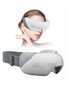 Smart Visible Eye Massager Glasses – Airbag Compression Eye Care Device with Bluetooth Music for Better Sleep
