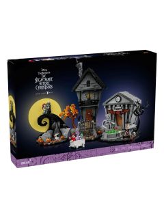 Halloween Town Building Set 21351 - Nightmare Holiday Model | Jack's Hut Building Blocks for Christmas & Halloween Decoration Gifts