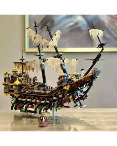 Pirates Imperial Flagship Building Set - Caribbean Ship Model 71042 | Sailing Vessel Building Blocks for Kids Birthday & Christmas Gifts