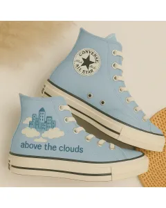 Embroidered Sneakers for Trendsetters and Fashionistas – Elevate Your Style for Everyday Wear, Travel, and Adventures - Custom Embroidered - Main View