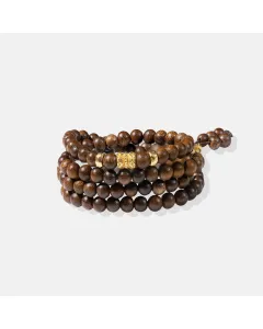 Handcrafted Natural Agarwood Bracelet for Spiritual Gift Buyers – Soothing Energy for Daily Wear, Meditation – Mixed – Main View