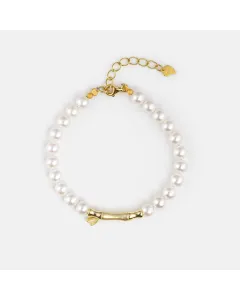 Japanese Akoya Pearl Healing Bracelet for Women – Elegant Energy Jewelry for Calmness, Gift-ready Healing Bracelet for Daily Wear, Meditation –  – Main View