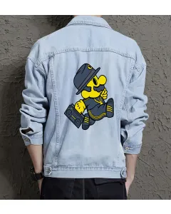 Marito Retro Denim Jacket for Men – Gift for Vintage Enthusiasts – Christmas Present - Light Blue - Main View