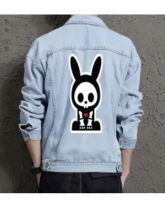 Men's Casual Denim Jacket for Teen Boys - Classic Fit with Daily Use - Gift Idea for Holiday Season Streetwear Enthusiasts - Light Blue - Main View